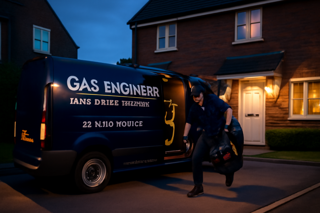 gas enginer in UK